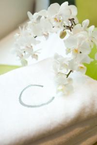 Giường trong phòng chung tại Casa