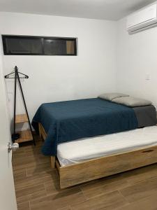 Postel nebo postele na pokoji v ubytování Departamento Altata punta paraiso