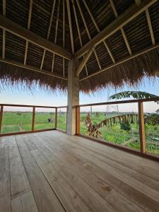 Balkón nebo terasa v ubytování Mantra Yoga Homestay