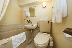 Koupelna v ubytování Sky Heart Hotel Koiwa