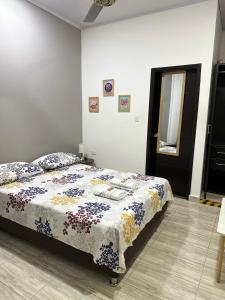 Letto o letti in una camera di Como en casa