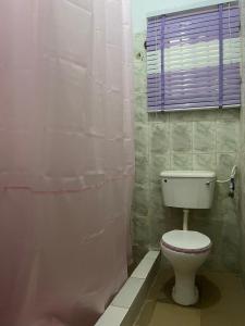 Koupelna v ubytování 501 Aparthotel