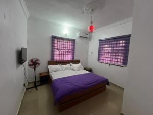 Postel nebo postele na pokoji v ubytování 501 Aparthotel