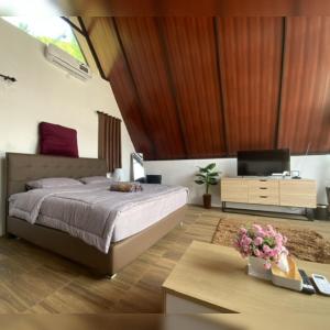 Letto o letti in una camera di Heavenly 2 - Private Triangle