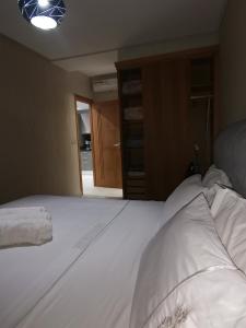 AppartF3 vue panoramique sur mer Residence Vista Del Mar 객실 침대