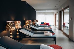 Posezení v ubytování Appart Hotel Knappaboda
