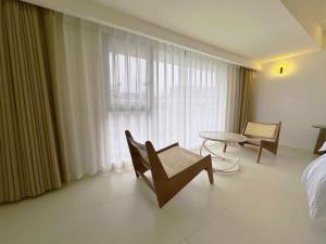 Khu vực ghế ngồi tại Zhangjiajie JoyMaple Hotel