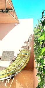 un grupo de tablas de surf alineadas contra una pared en Modern and cozy apartment in the heart of Kenitra, en Kenitra