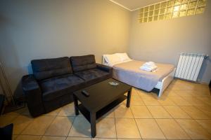 Posezení v ubytování Turin Airport premium apartment G