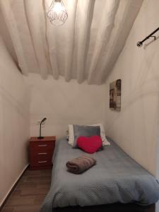 Postel nebo postele na pokoji v ubytování Casa Cueva