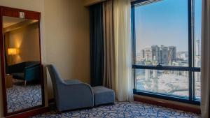 Posezení v ubytování فندق الصفوة البرج الأول Al Safwah Hotel First Tower 1