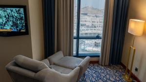 Posezení v ubytování فندق الصفوة البرج الأول Al Safwah Hotel First Tower 1
