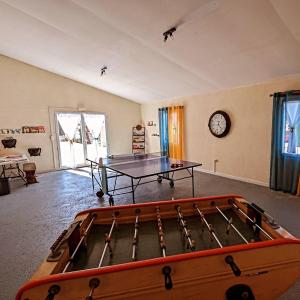 Herní místnost v ubytování Gite la Capelle Roquefort des Corbières Sigean Narbonne Aude