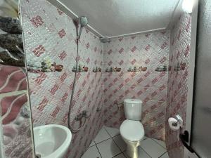 Koupelna v ubytování Hotel Al Manar