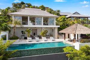 Πισίνα στο ή κοντά στο Villa Kohia, stunning sea views, breakfast, serviced daily, private dining service on request, North Chaweng