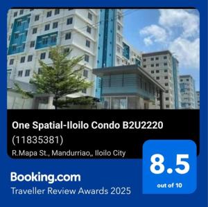 伊洛伊洛One Spatial-Iloilo Condo B2U2220的一张带有建筑物照片的网站的截图
