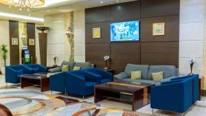 Posezení v ubytování فندق الصفوة البرج الثالث Al Safwah Hotel Third Tower 3