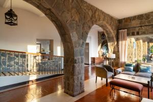 Zona de estar de Parador de Málaga Gibralfaro