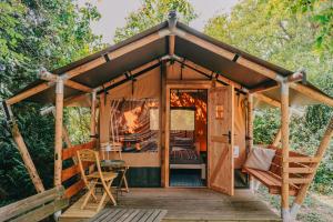 Zahrada ubytování Rendes Glamping