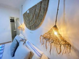 Posezení v ubytování L oiseau bleu