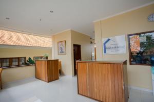 Area lobi atau resepsionis di Pandawa Beach Homestay 1