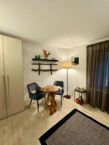 Posezení v ubytování B&B Fortuny