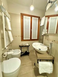 Koupelna v ubytování B&B Fortuny