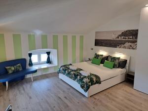 Letto o letti in una camera di The way to trieste bikes storage
