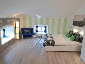 Letto o letti in una camera di The way to trieste bikes storage