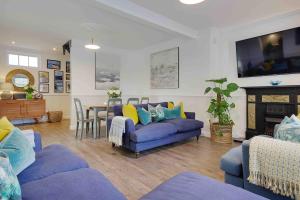 Posezení v ubytování The Coach House Branksome