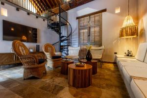 Posezení v ubytování Casa Cascabel By Soho