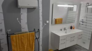 Kúpeľňa v ubytovaní Gîte le Marmare
