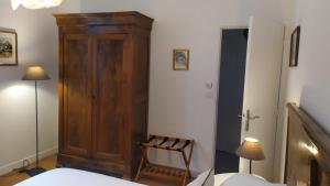 Posteľ alebo postele v izbe v ubytovaní Gîte le Marmare