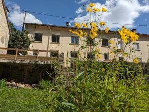 Vonkajšia záhrada v ubytovaní Gîte le Marmare