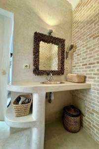 Vannituba majutusasutuses Riad de charme