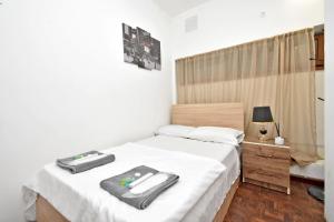 Postel nebo postele na pokoji v ubytování A&S hotel