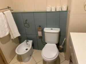 Koupelna v ubytování Vila Verde Calistemon