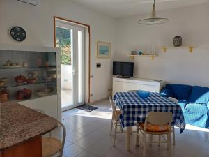 Χώρος καθιστικού στο Casa Porto Selvaggio