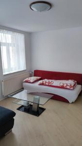Postel nebo postele na pokoji v ubytování Traumurlaub
