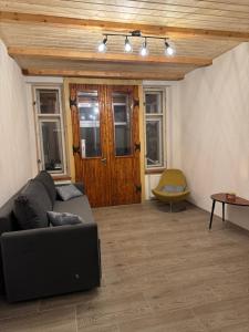 Istumisnurk majutusasutuses Apartmán Hájovna