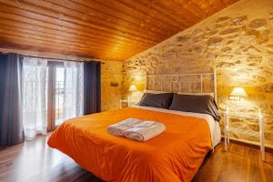 Postel nebo postele na pokoji v ubytování Casa rural Lo Niu + 34 fotografií