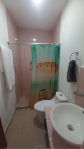 Ένα μπάνιο στο Casa 3 flamencos - estudio y apartamento