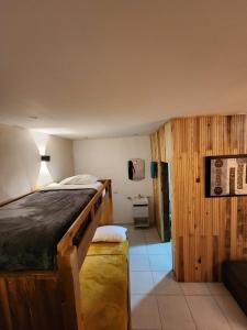 Postel nebo postele na pokoji v ubytování Hotel Bertis