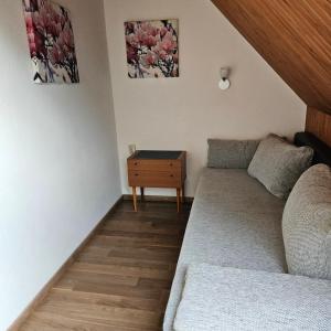 Posezení v ubytování Ferienhaus Voß