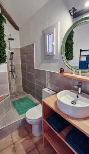 Koupelna v ubytování L'Original, Superbe appartement à 5min de la plage