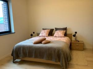 Postel nebo postele na pokoji v ubytování B&B Schaliëndak