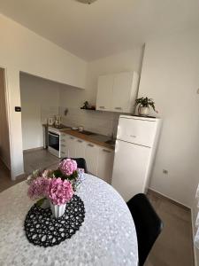 Kuchyňa alebo kuchynka v ubytovaní Apartments Mirijana