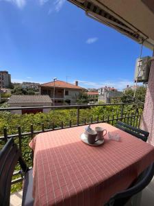 Balkón alebo terasa v ubytovaní Apartments Mirijana