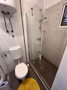 Koupelna v ubytování Casa Nela