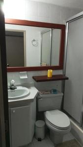 Ένα μπάνιο στο Confort mejor Ambiente familiar